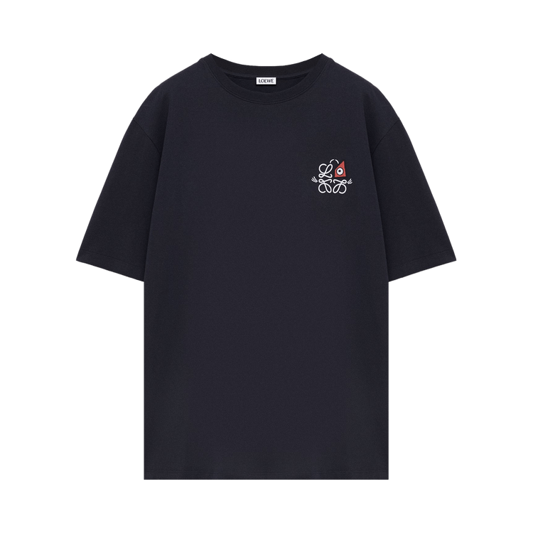 Loewe Loose Fit T-Shirt 'Navy Blue'