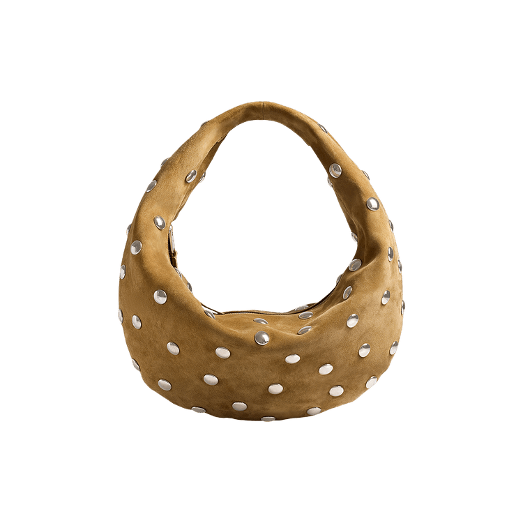 Khaite Olivia Hobo Medium W/ Studs 'Mud'