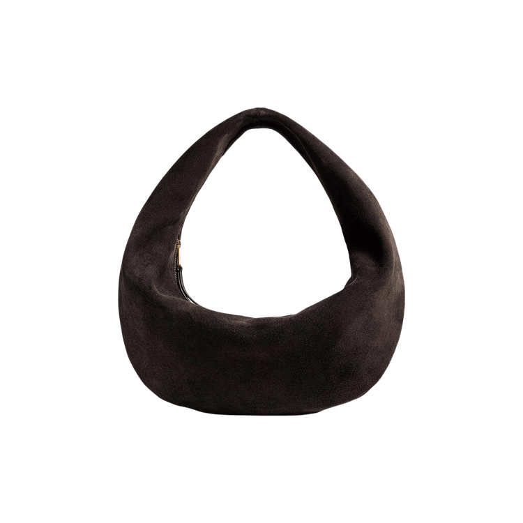 Khaite Olivia Hobo Medium 'Dark Brown'