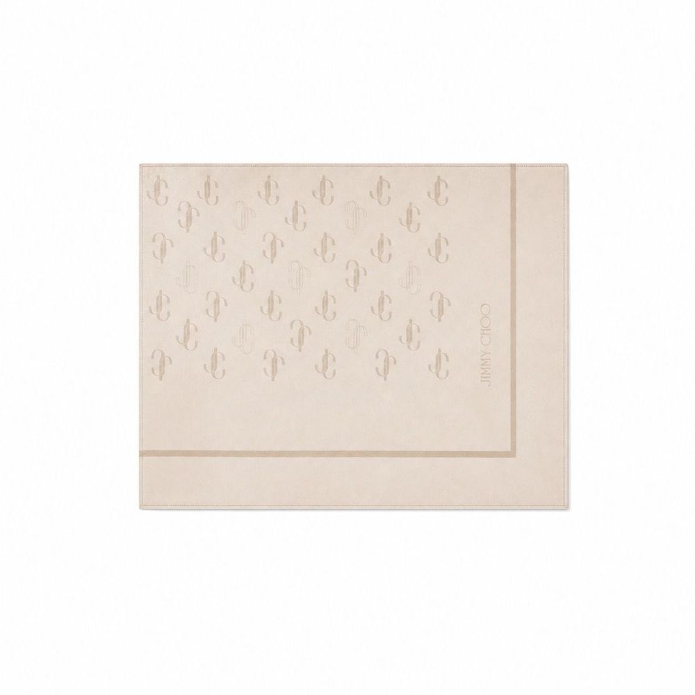 Jimmy Choo Logo Printed Scarf