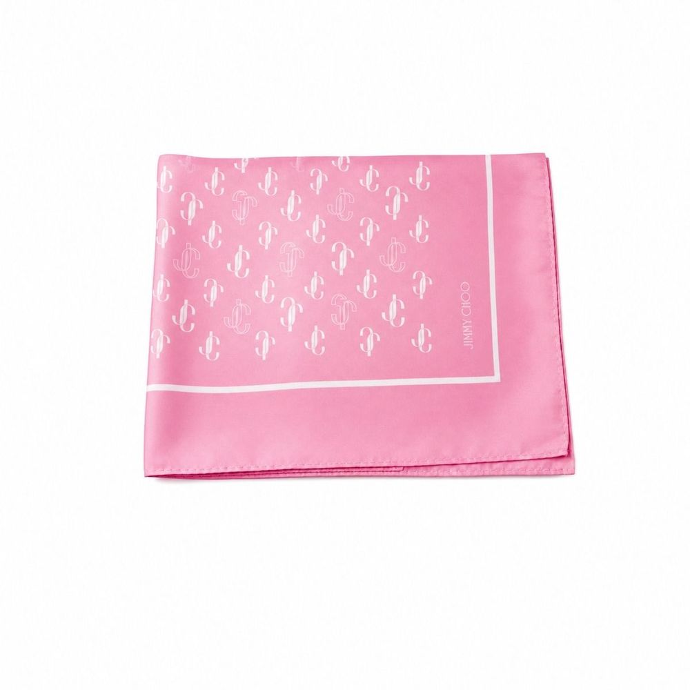 Jimmy Choo Logo Printed Scarf