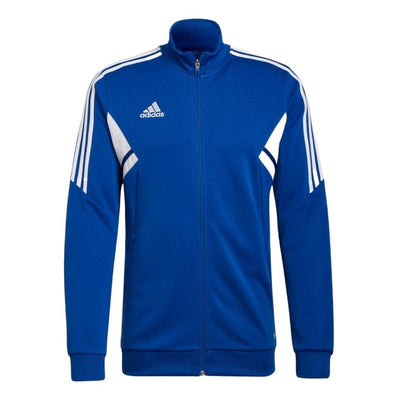 Men's adidas Small Logo Side Stripe Casual Jacket Blue