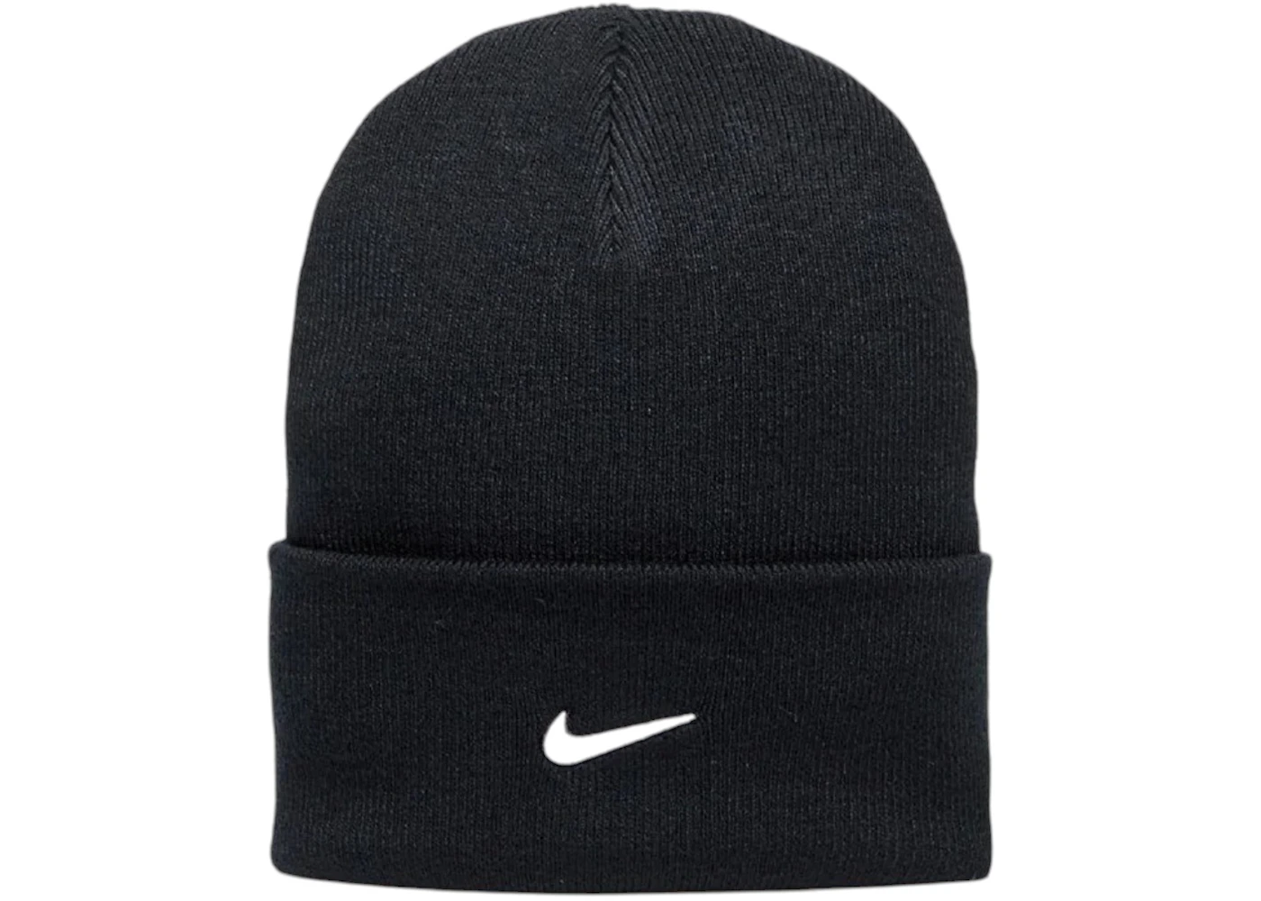 Nike Peak Swoosh Beanie Black