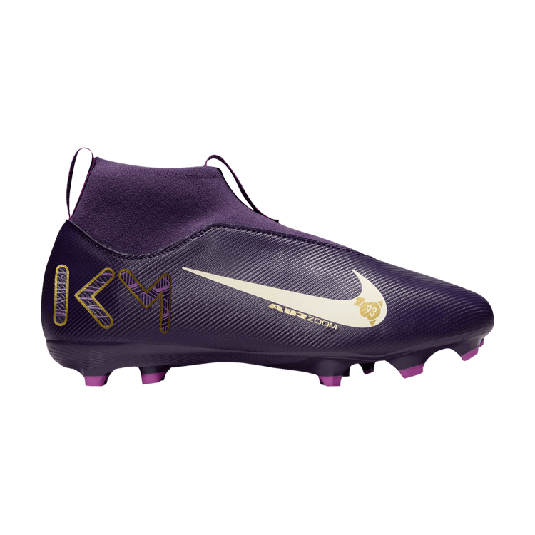 Kylian Mbappé x Nike Zoom Mercurial Superfly 10 Academy MG GS 'Grand Purple'