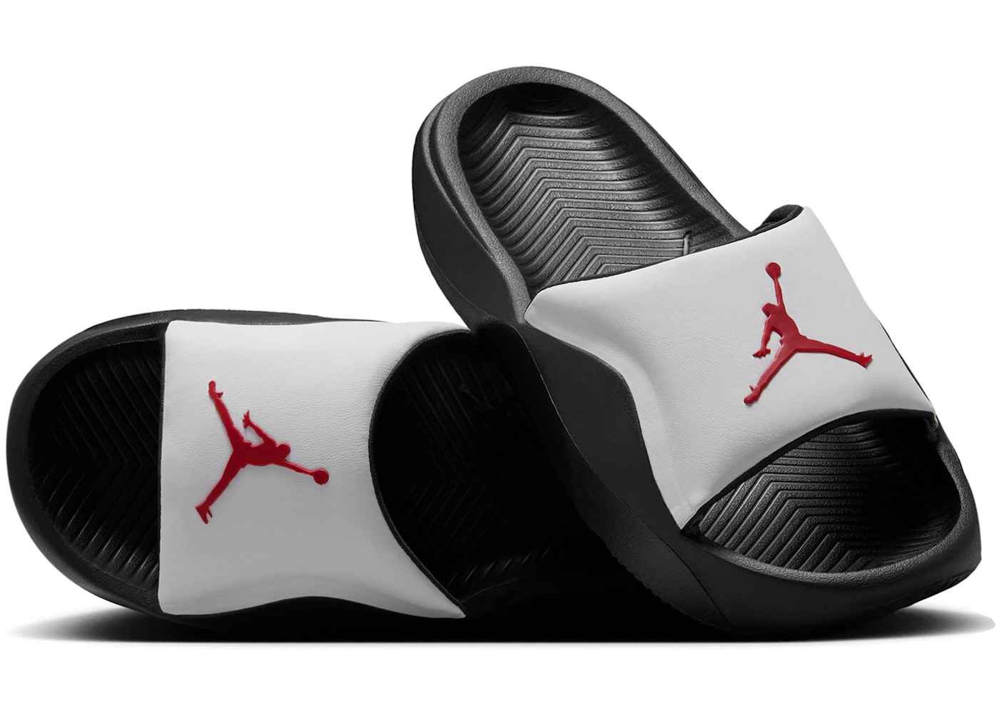 Jordan Franchise Slide White Black Gym Red (GS)