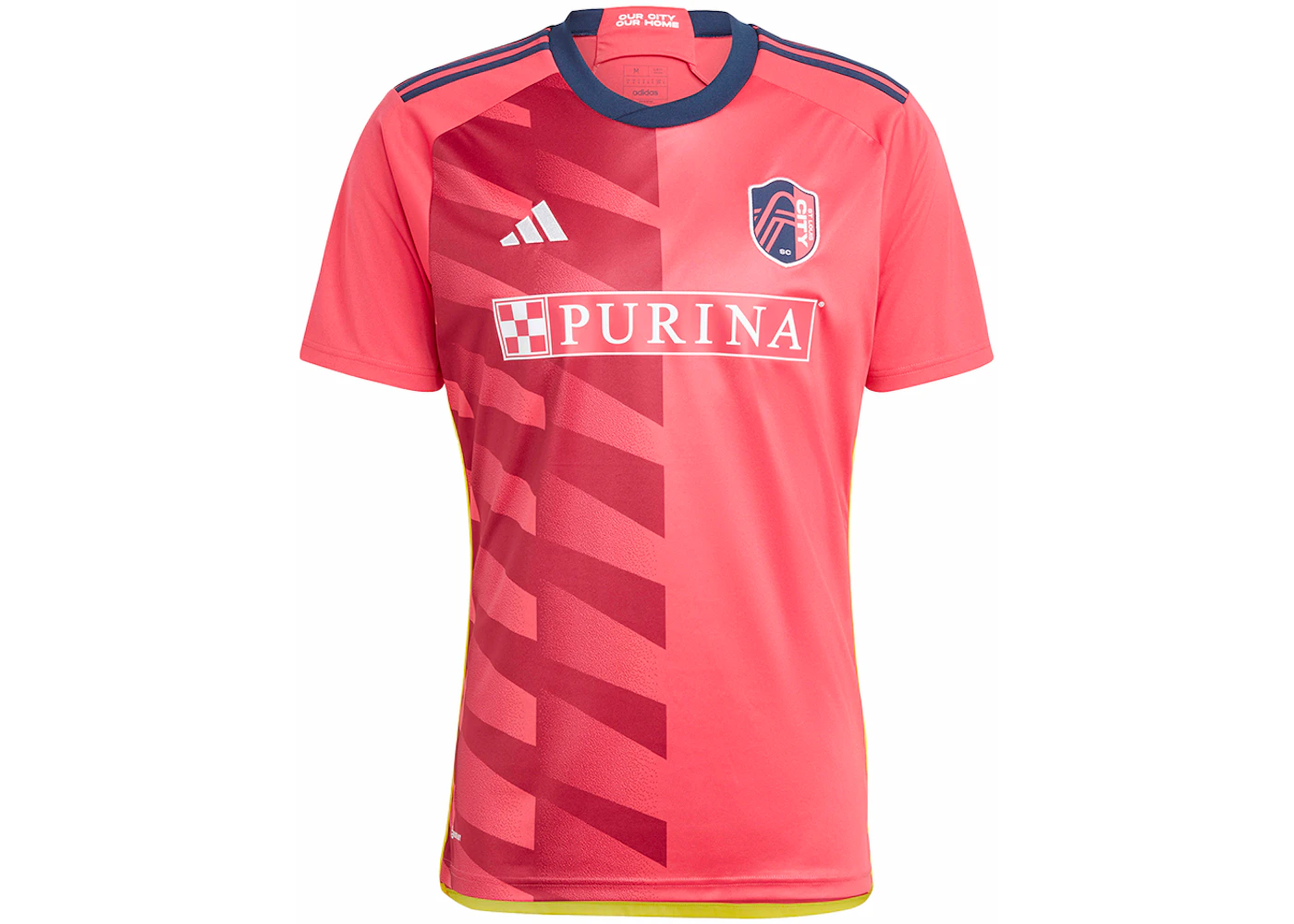 adidas St. Louis City Sc 23/24 Home Jersey Power Pink/Night Indigo
