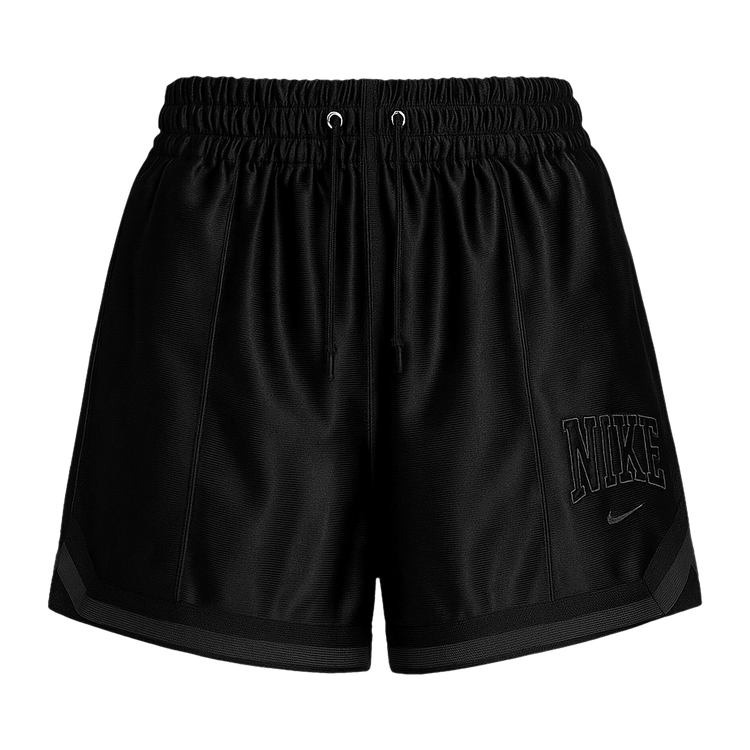 Nike Sportswear Loose Mid-Rise Graphic Shorts 'Black/Anthracite/Antracite'