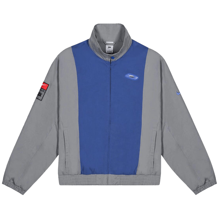 Nike x Patta Track Jacket 'Particle Grey/Sapphire'