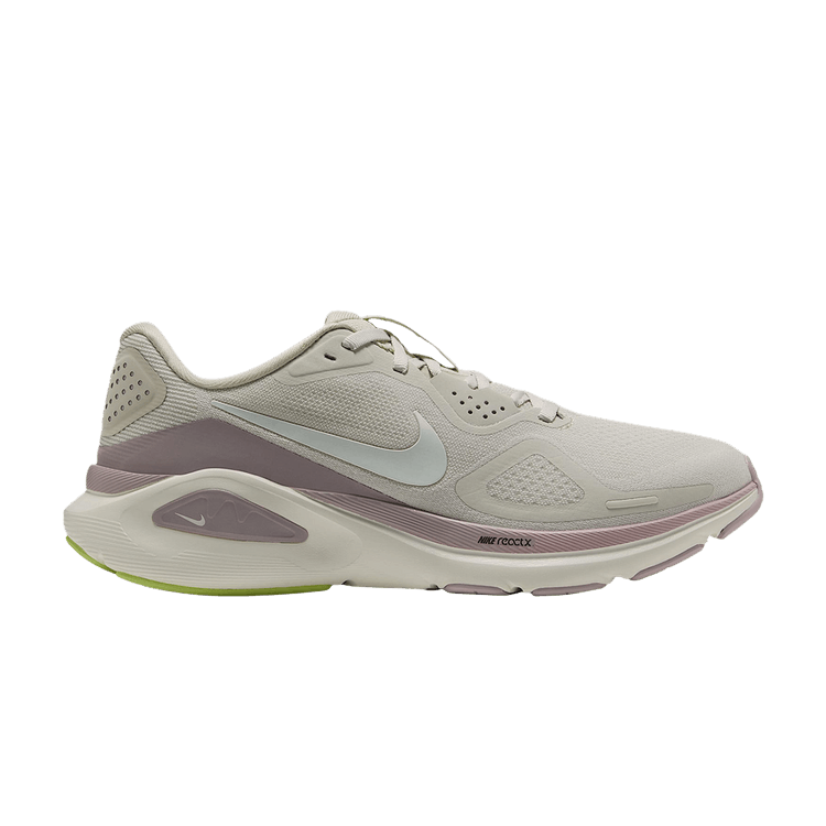 Nike Wmns Structure 26 Road 'Light Bone Silver Lilac Particle Rose Sail'