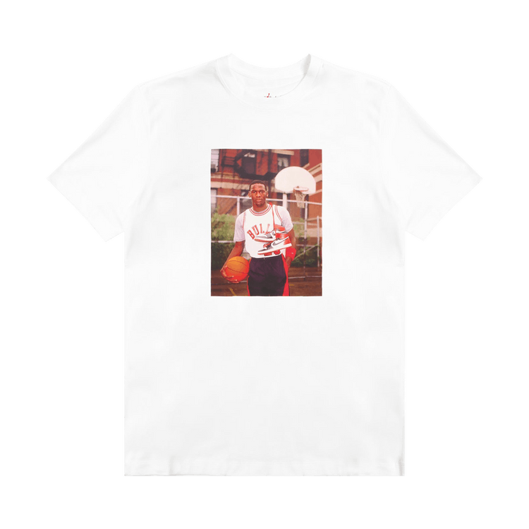 Air Jordan Brand Photo T-Shirt 'White/Black'