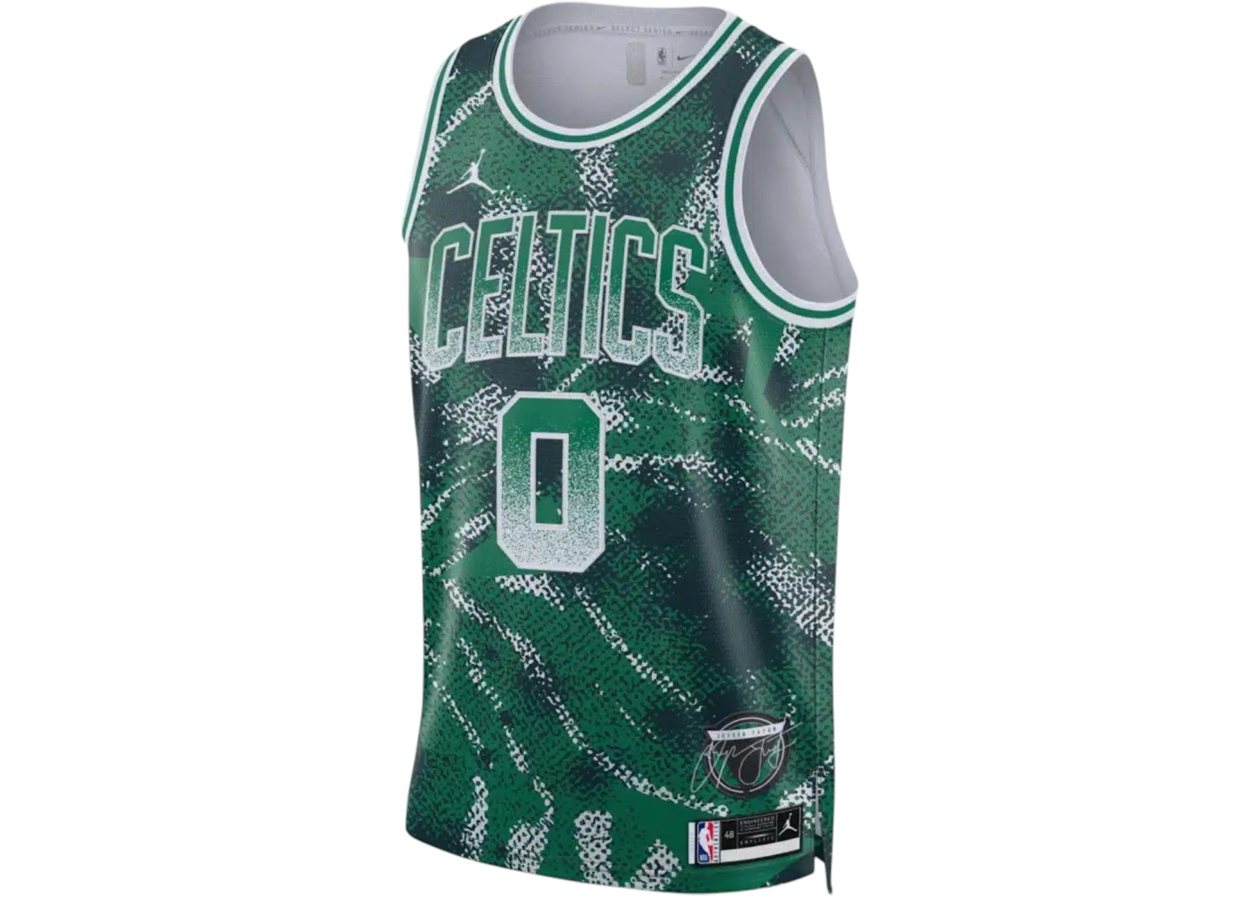 Nike NBA Boston Celtics Jayson Tatum 0 2025/26 Select Series Jersey Green