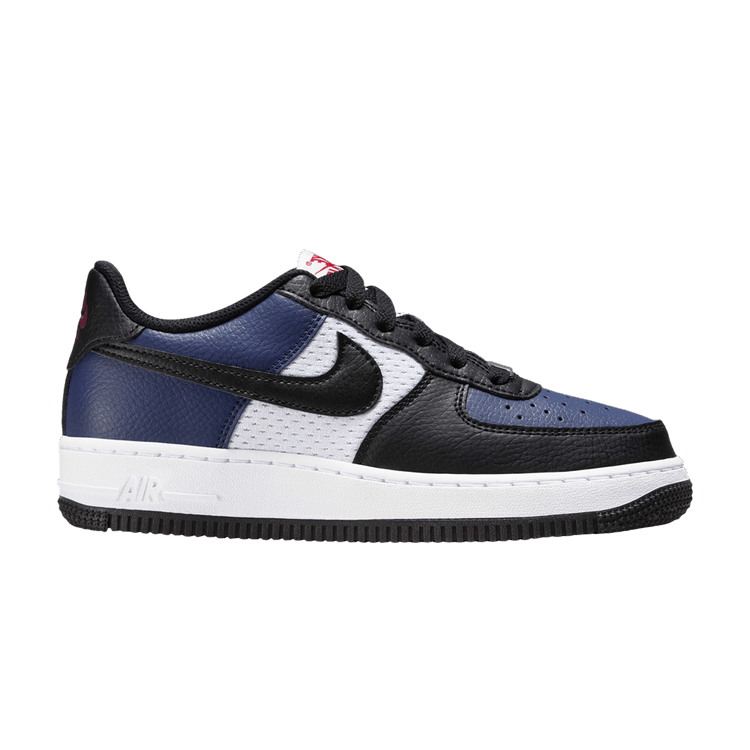 Nike Air Force 1 GS 'Midnight Navy Black Mesh'