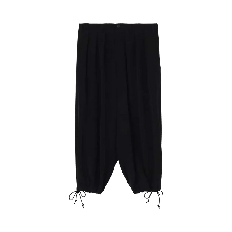 Yohji Yamamoto Pour Homme Slim Balloon Pants 'Black'