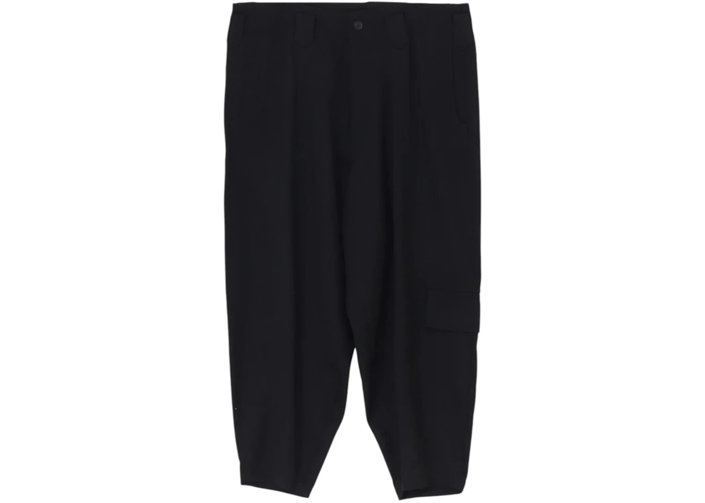 Yohji Yamamoto Left Side Pocket Pants Black