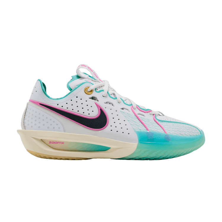 Nike Air Zoom GT Cut 3 EP 'White Teal Playful Pink'