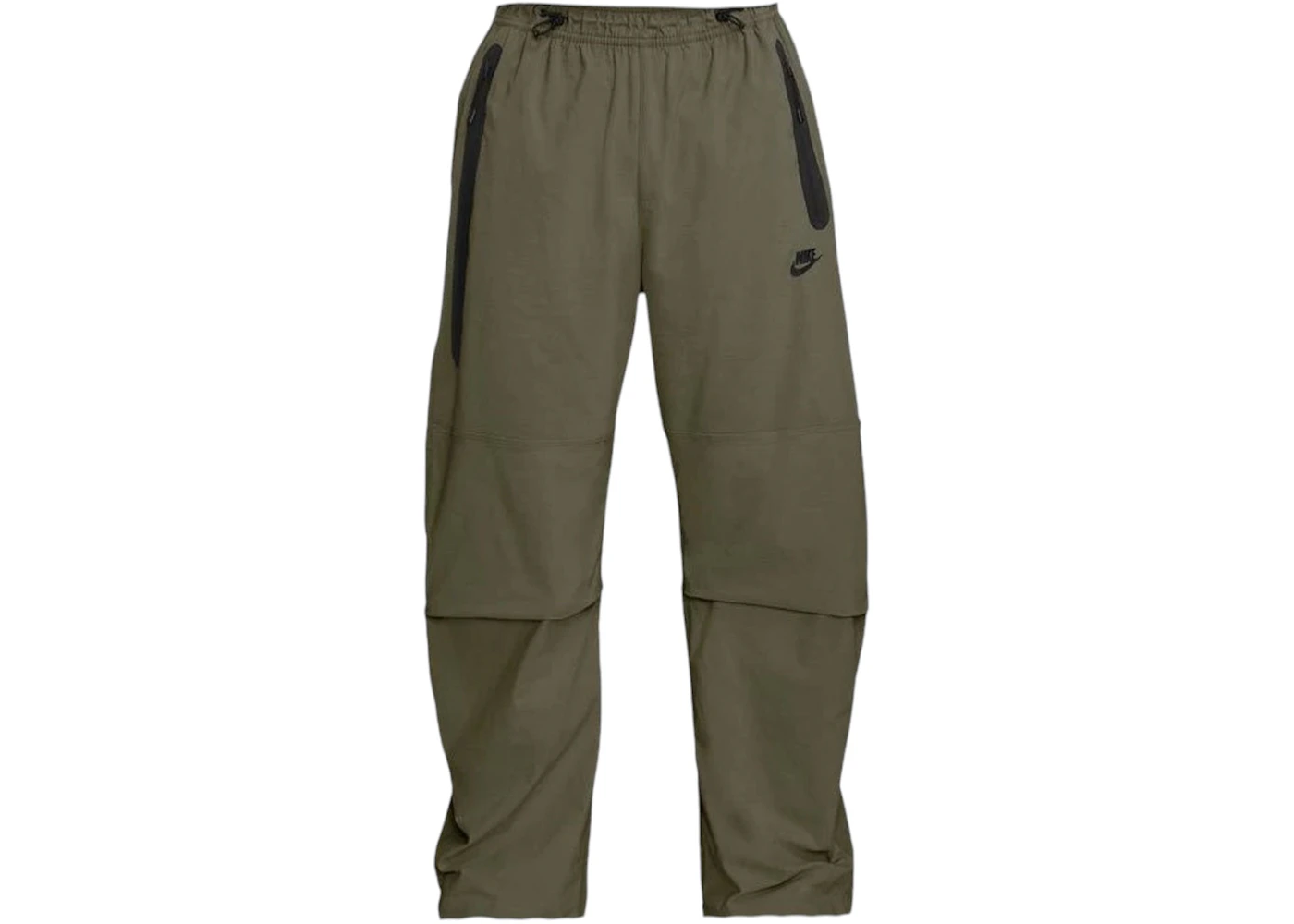 Nike Tech Woven Oversized Pants Medium Olive/Black