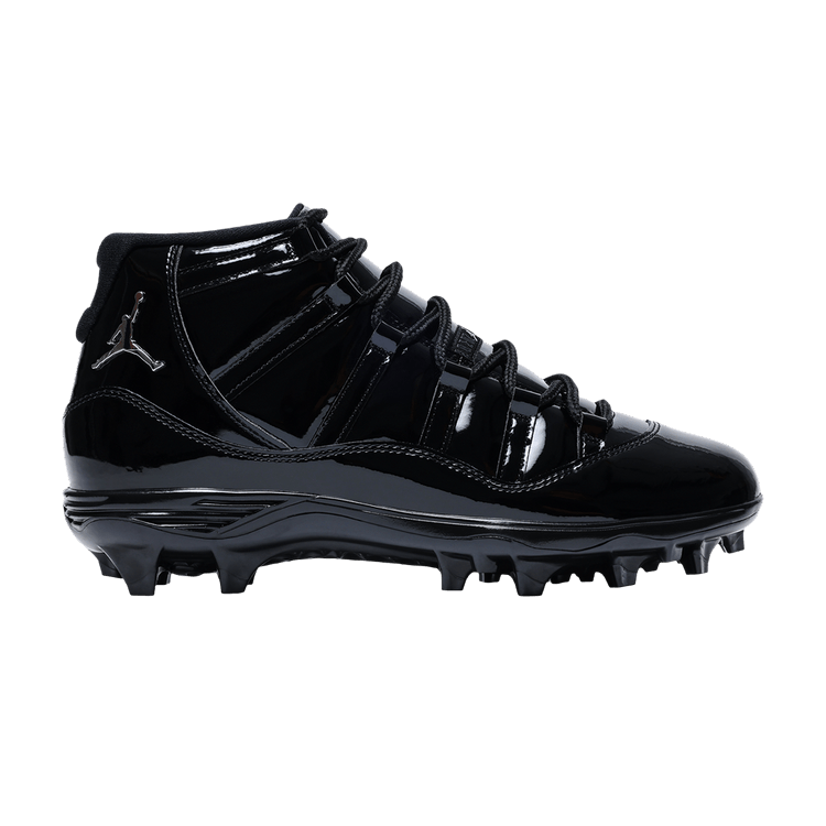 Air Jordan 11 Mid TD Cleat 'Patent Black'