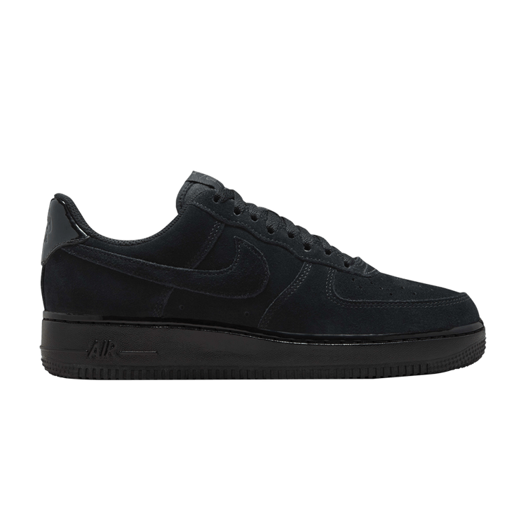 Nike Wmns Air Force 1 'Triple Black Suede'