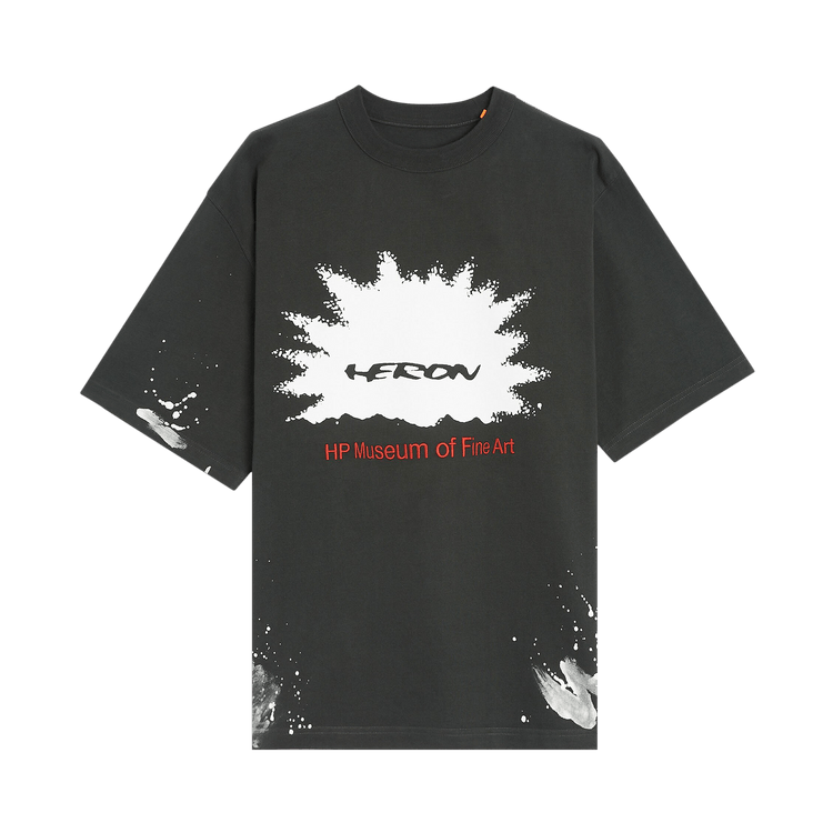 Heron Preston Museum Short-Sleeve Tee 'Black/Red'