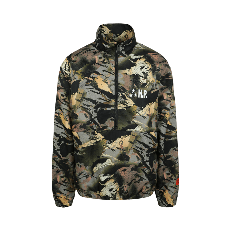 Heron Preston Camou Tape Windbreaker 'Camou Green'