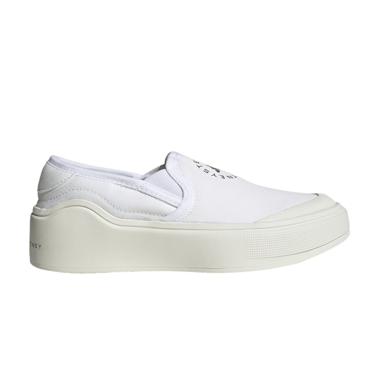 Stella McCartney x adidas Wmns Court Slip-On 'Off White Burnt Cayenne'