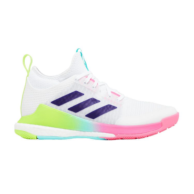 adidas Wmns Crazyflight Mid 'White Purple Pink'
