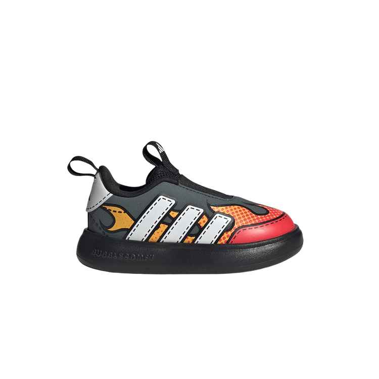 adidas Bubblecomfy I 'Grey Six Cloud White Lucid Red'