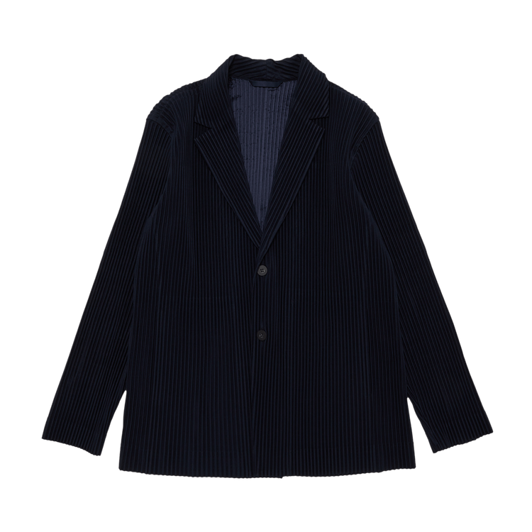 Homme Plissé Issey Miyake Basics Jacket 'Navy'