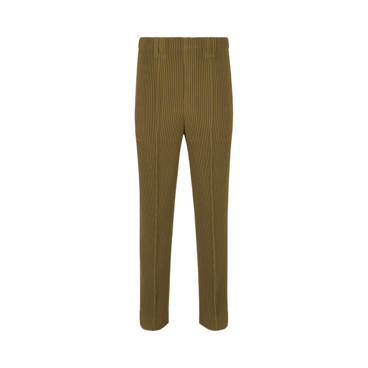 Homme Plissé Issey Miyake Tuxedo Pleats Pants 'Khaki'
