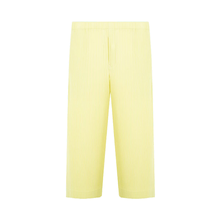 Issey Miyake Pants 'Zucchini Yellow'