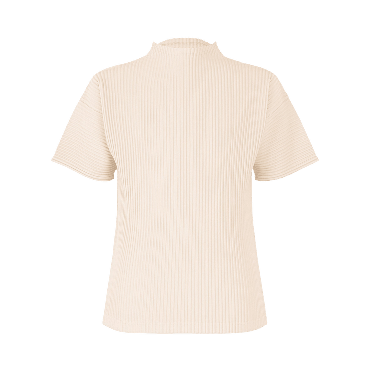 Homme Plissé Issey Miyake Monthly Colors March T-Shirt 'Duomo Beige'