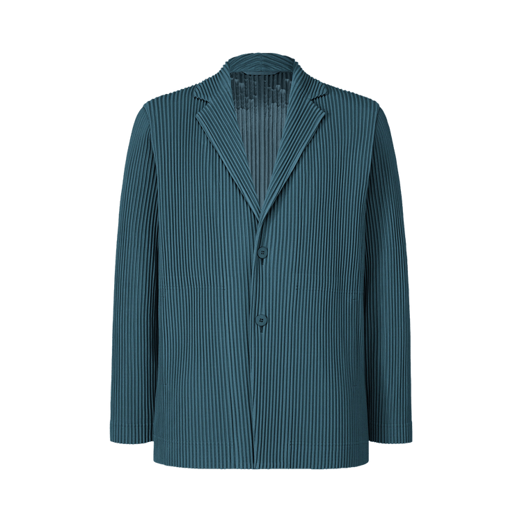 Issey Miyake Tailored Pleats Blazer 'Shadow Blue'