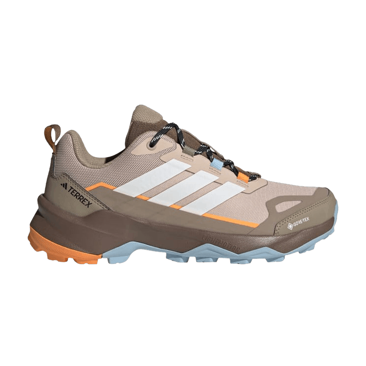 adidas Wmns Terrex Skychaser AX5 GORE-TEX 'Wonder Taupe Off White Glow Blue'