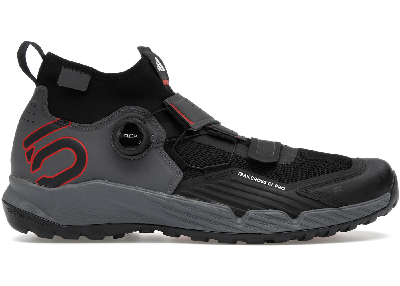 adidas Five Ten Trailcross Pro Clip-In Grey Core Black Red