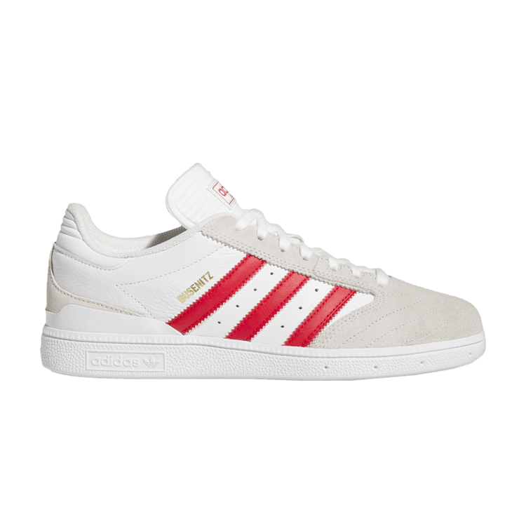adidas Busenitz 'White Scarlet'