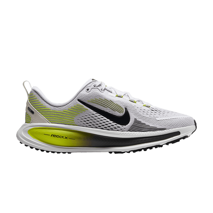 Nike Vomero 18 Road GS 'White Lemon Venom Dark Grey Black'