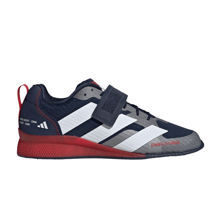Adidas Adipower Weightlifting 3 'Navy Blue Scarlet'
