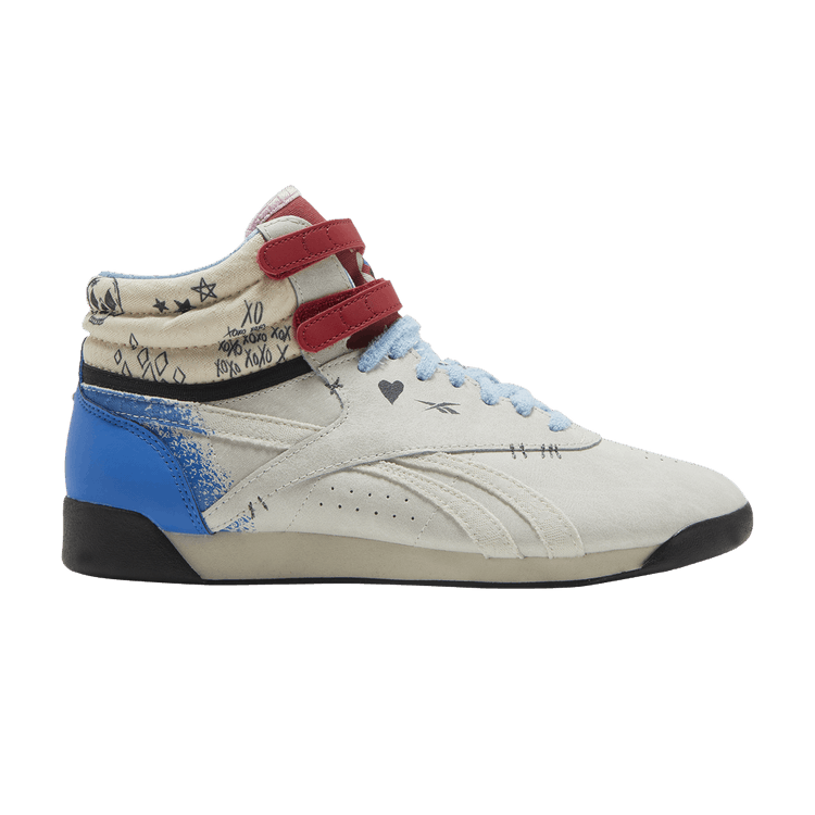 DC Comics x Reebok Wmns Freestyle High 'Harley Quinn'