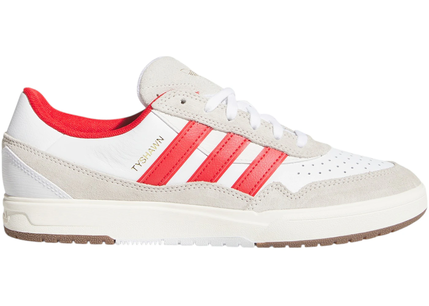 adidas Tyshawn II White Better Scarlet