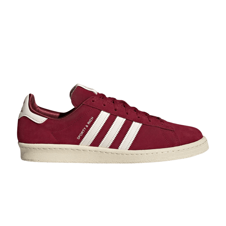 Sporty & Rich x adidas Campus 80s 'Collegiate Burgundy'