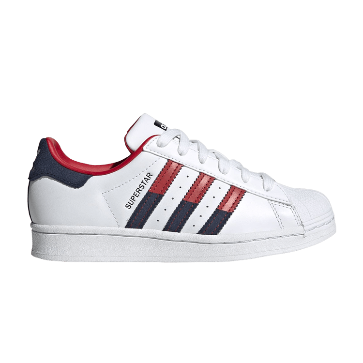 Adidas Superstar J 'Color-Pop Stripes'