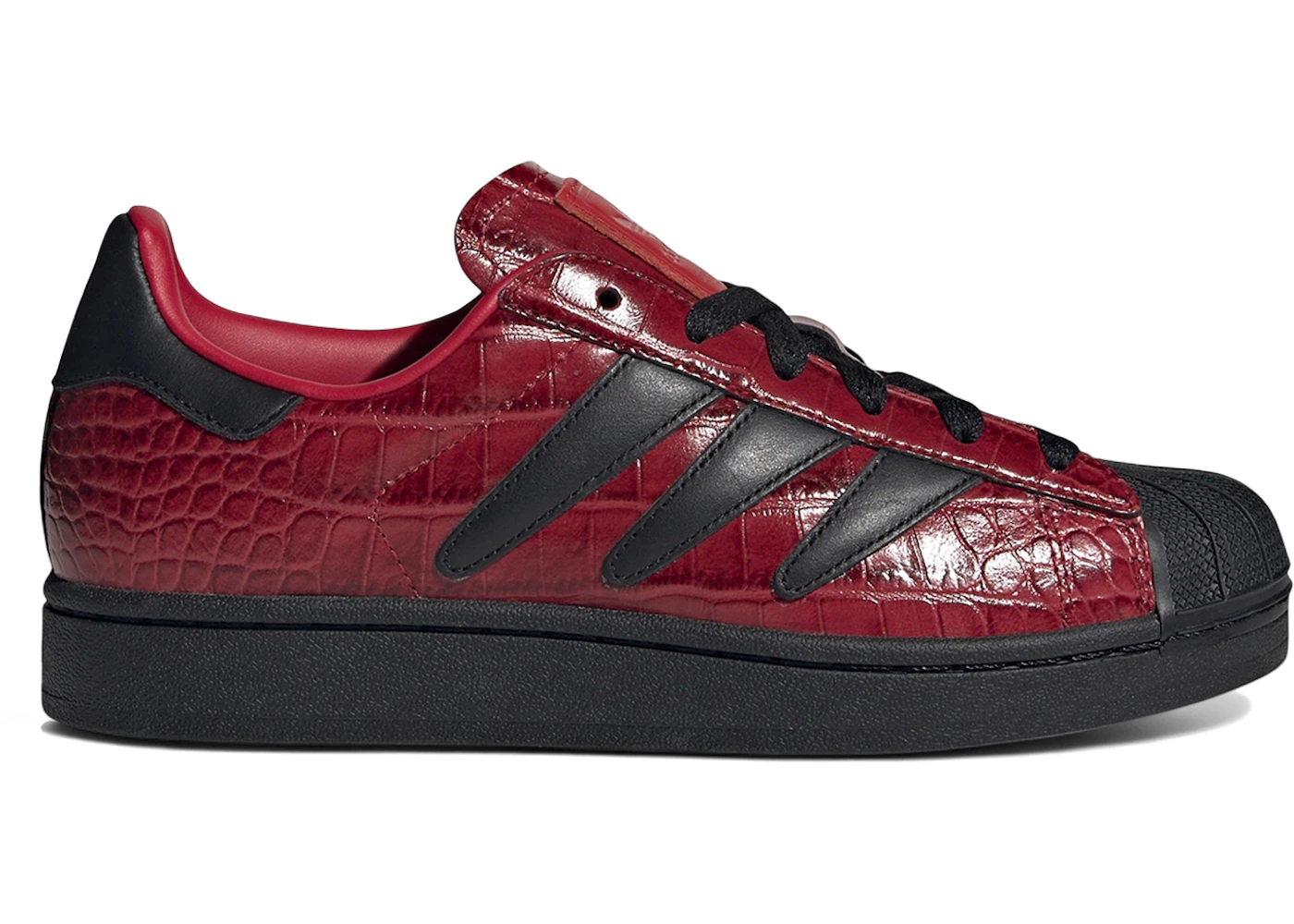adidas Superstar II Predator Victory Red Black (Women's)