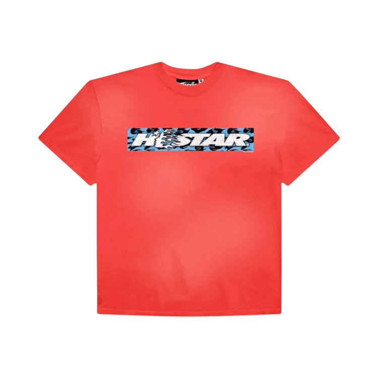 Hellstar Box Logo Tee 'Red'