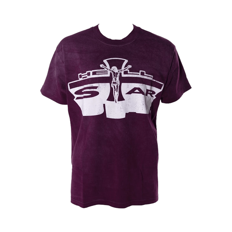 Hellstar Jesus T-Shirt 'Brown'