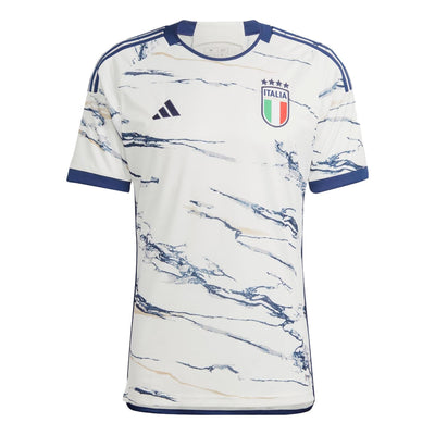 adidas Italy 23 Away Jersey Asia Sizing 'Off White'