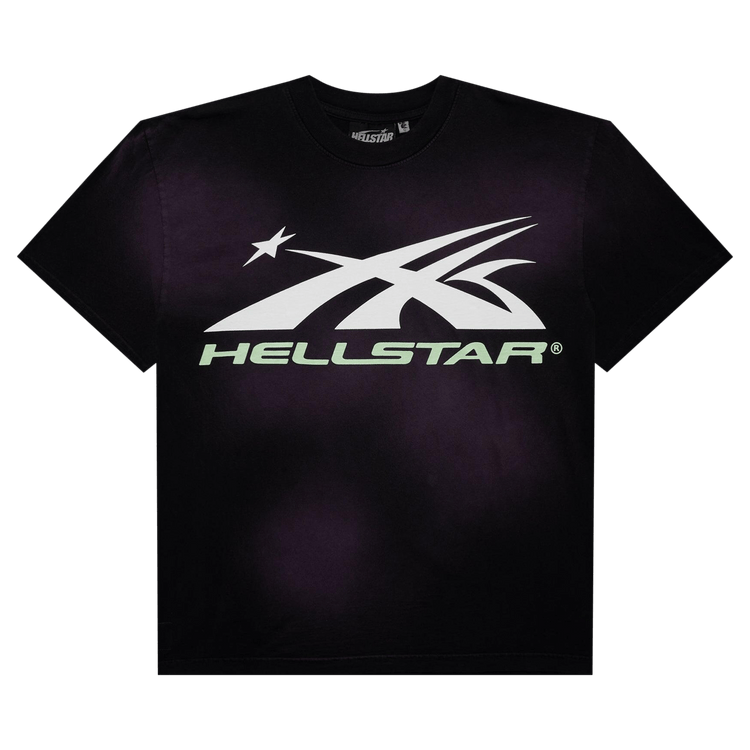 Hellstar Glow in the Dark Sports Logo T-Shirt 'Purple'
