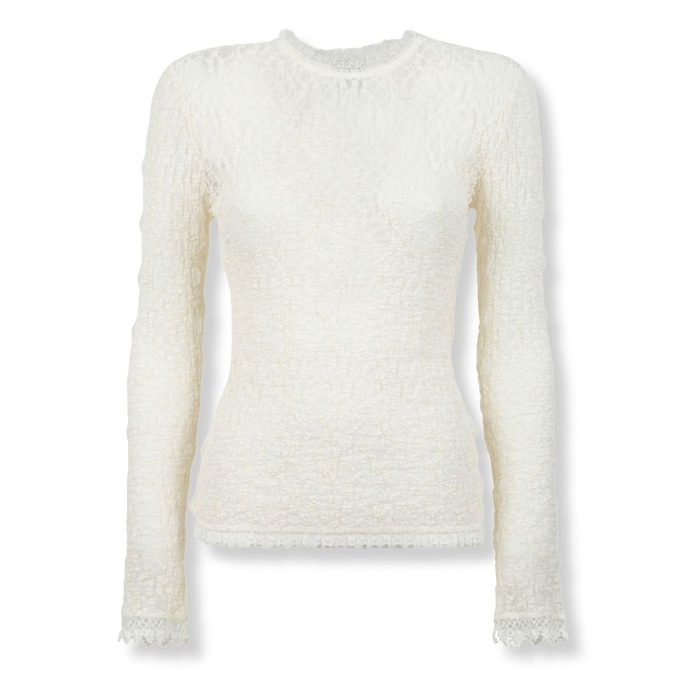 Isabel Marant Brany Stretch Lace Knitted Top