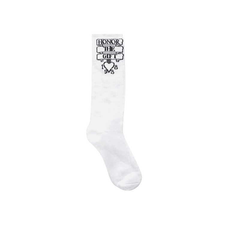Honor The Gift Unity Sock 'White'