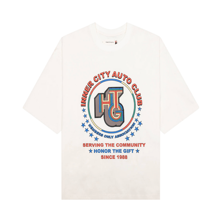 Honor The Gift Auto Association Tee 'Bone'