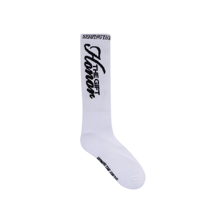 Honor The Gift 1988 Ribbed Sock 'White'